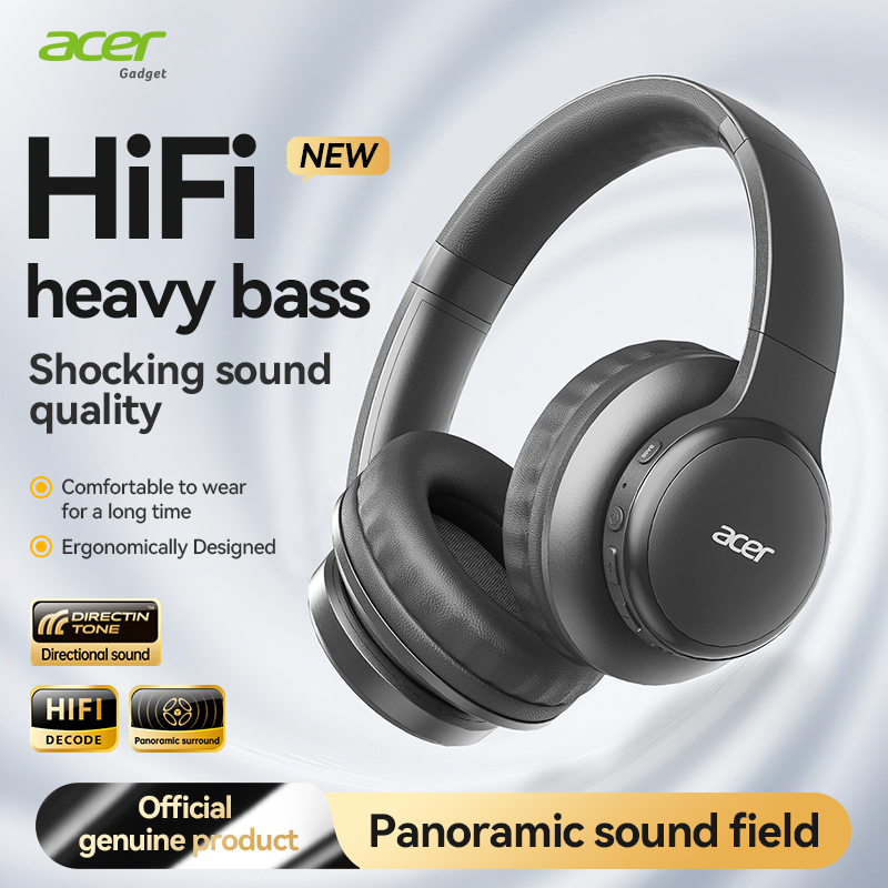หูฟังบลูทูธไร้สาย Acer Ohr559  - Anc Wireless Over Ear Headphones บทวิจารณ์และราคา