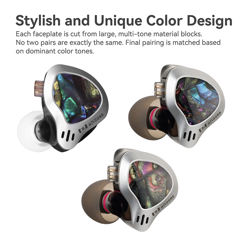 Hzsound Ginkgo 1DD + 1PZT HiFi - Planar Magnetic Iem Earphones บทวิจารณ์และราคา
