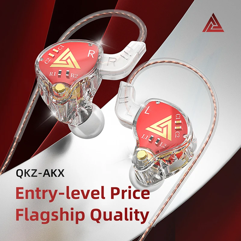 หูฟังแบบมีสาย QKZ AKX รุ่นดั้ง - In Ear Monitors For Singers บทวิจารณ์และราคา