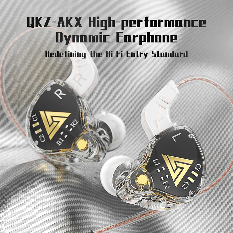 หูฟังแบบมีสาย QKZ AKX รุ่นดั้ง - In Ear Monitors For Singers บทวิจารณ์และราคา