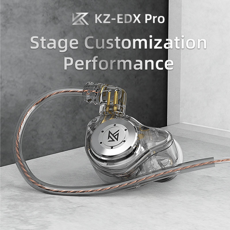 KZ EDX pro Fones de ouvido Bas - In Ear Monitors For Singers บทวิจารณ์และราคา