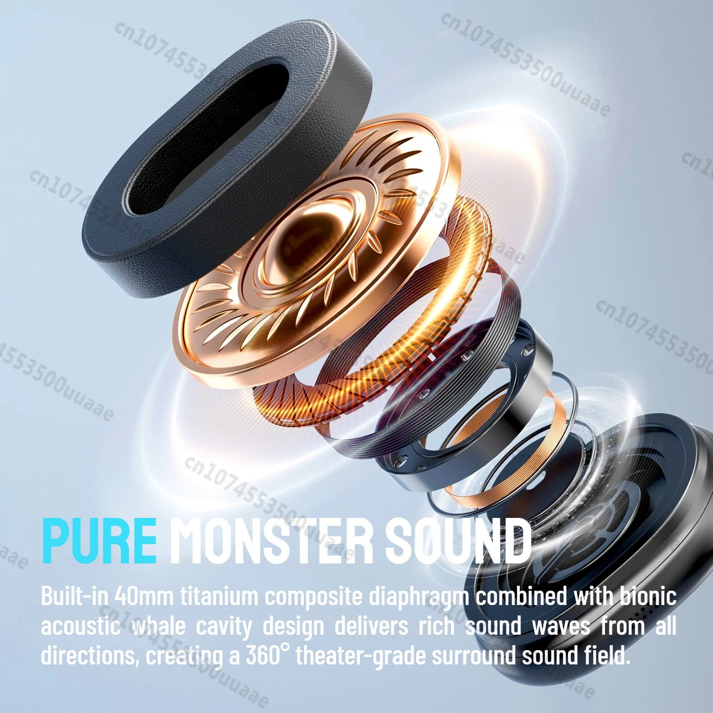 Monster AH100 -45dB หูฟังบลูทู - Anc Wireless Over Ear Headphones บทวิจารณ์และราคา