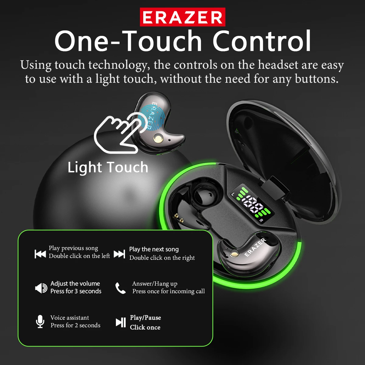 หูฟังบลูทูธแบบอินเอียร์ EARZER - Sleep Mask Headphones Bluetooth บทวิจารณ์และราคา