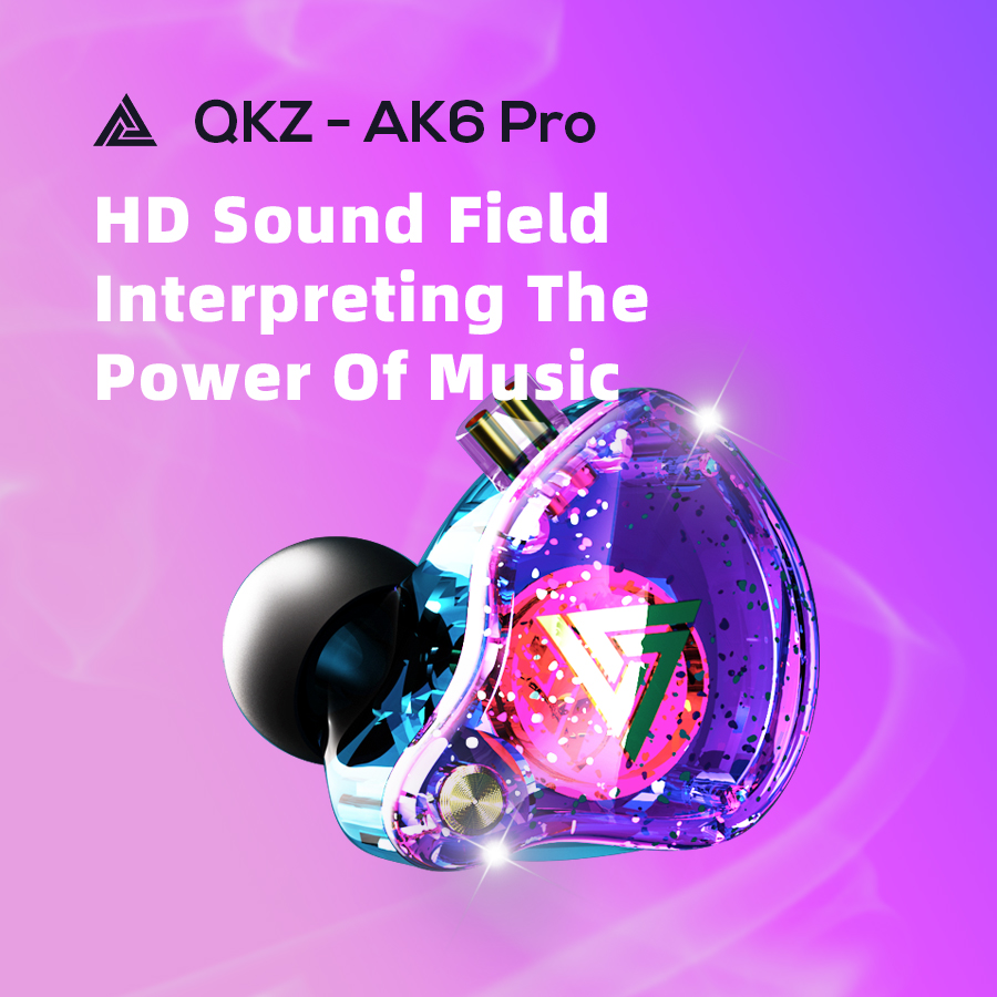 QKZ Original AK6 Pro EDX Pro I - In Ear Monitors For Singers บทวิจารณ์และราคา