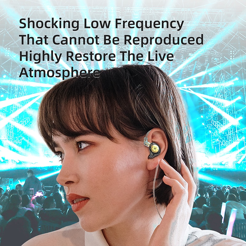 หูฟังไดนามิก KZ edX Pro หูฟังไ - In Ear Monitors For Singers บทวิจารณ์และราคา